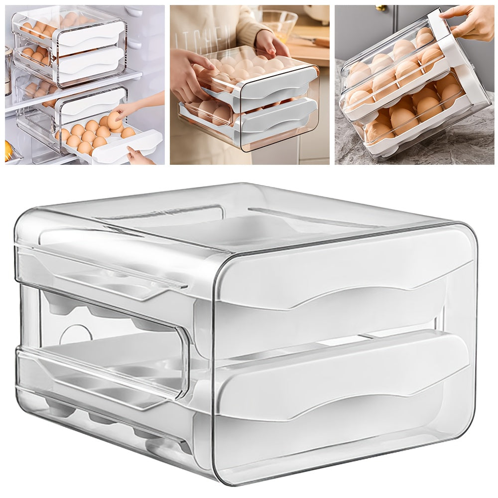 2 layered Egg storage box