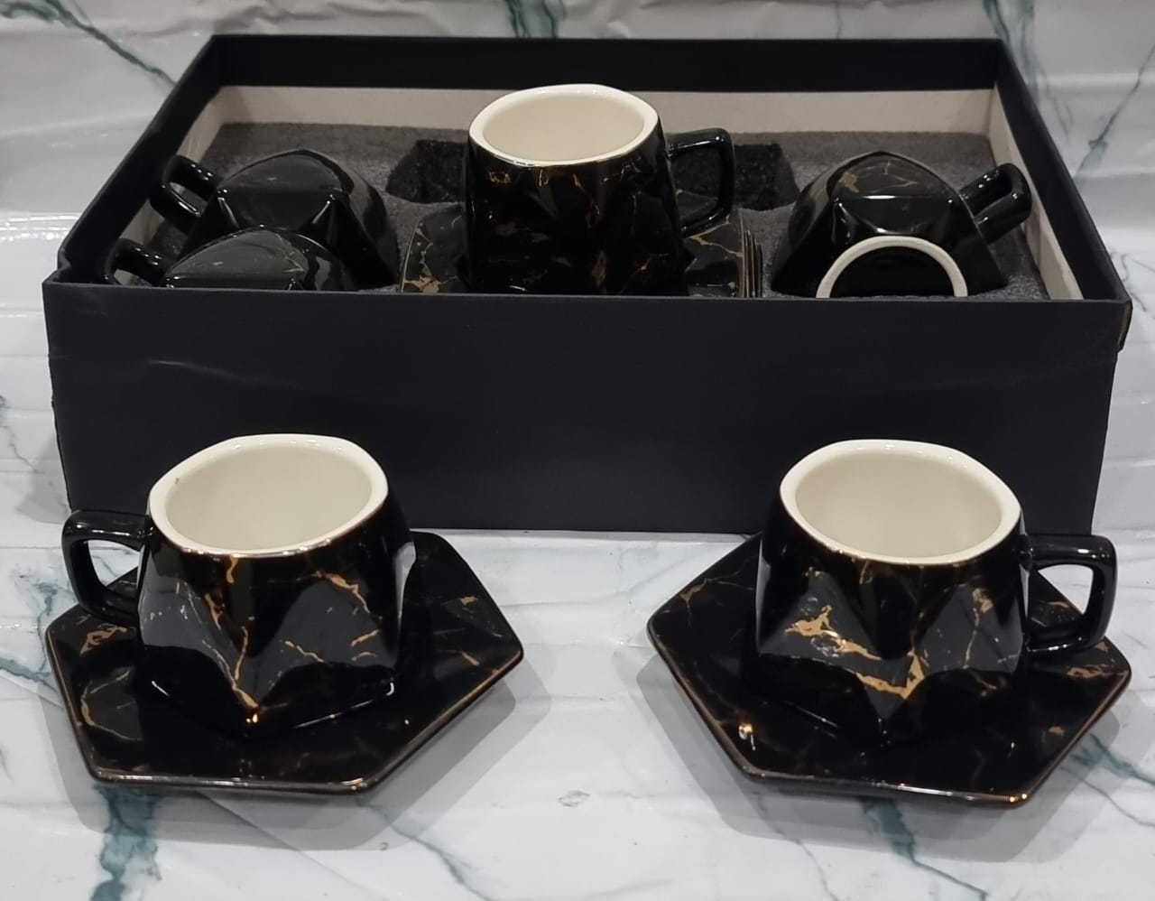 Special 12pc cup saucer in gift box
