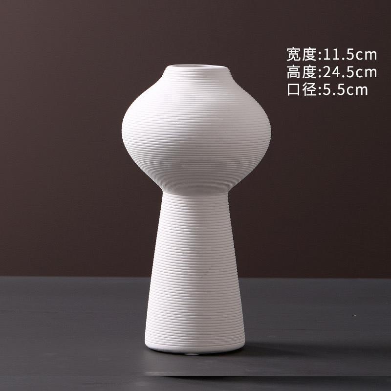 3Pc simple elegant ceramic vases 3pc