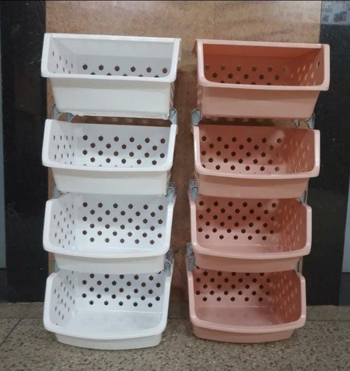 Vegetable stackable fruit rack and storage rack