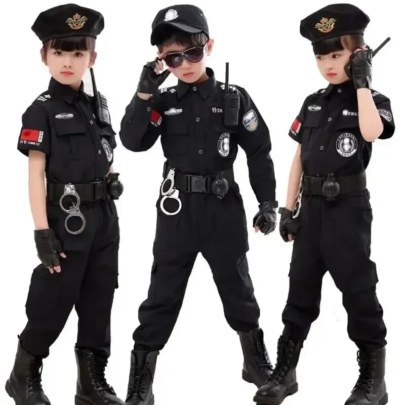 SWAT Children unisex police costumes