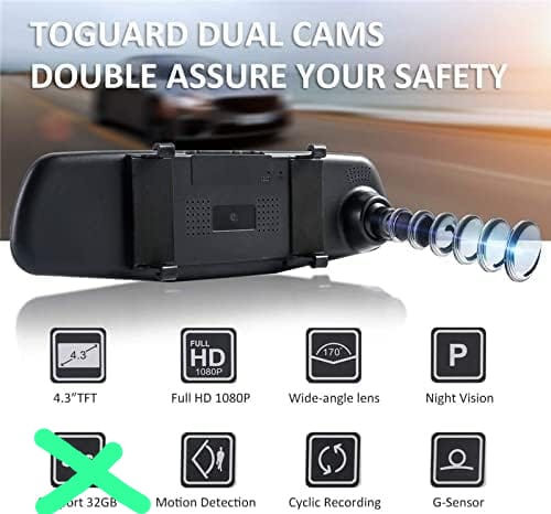 3.5" HD 1080p Front only car dash camera front DVR video recorder, with night vision and G-Sensor