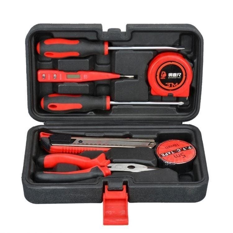 Complete Household Hand Tool Set: 13 Essential Tools