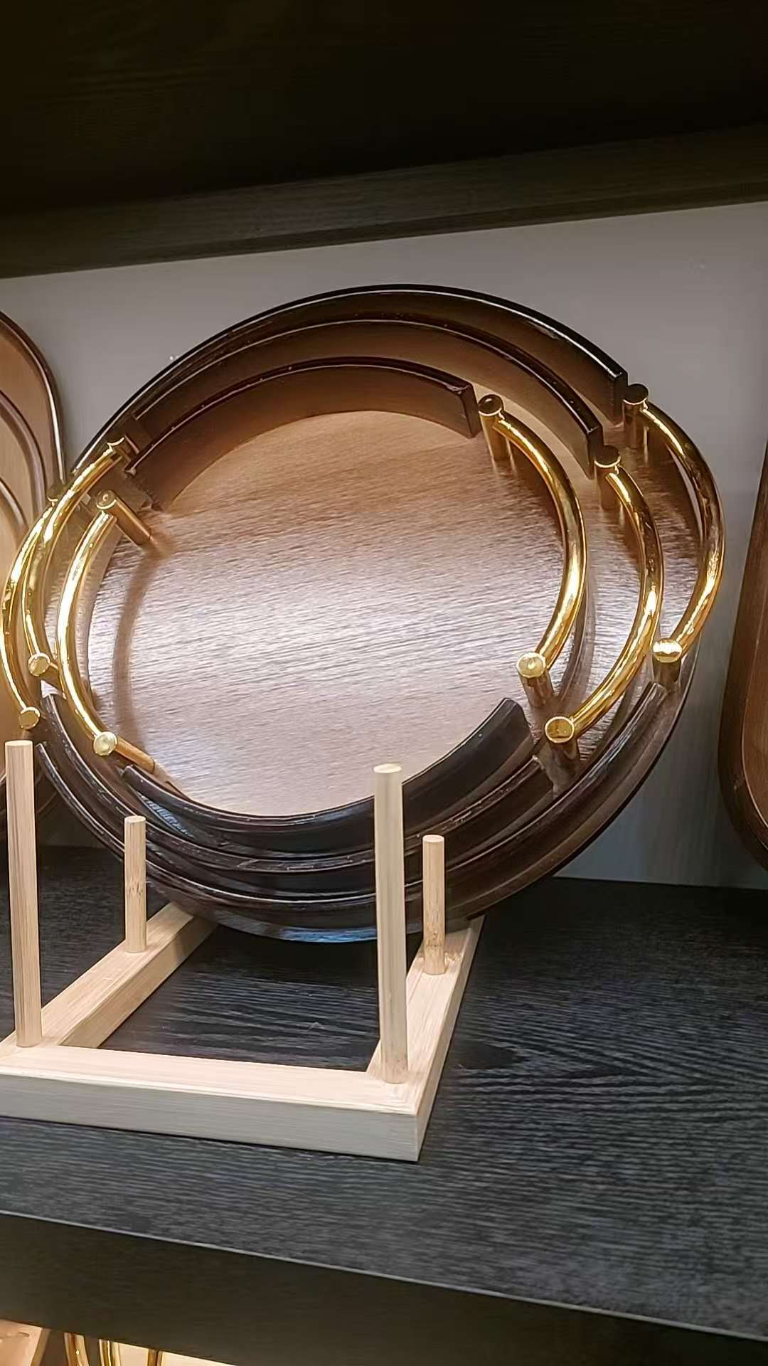 3pcs Multi-functional Bamboo Food storage Trays