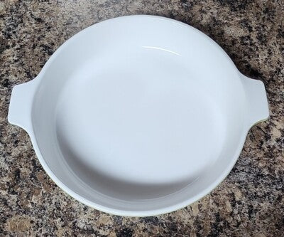 Ceramic round baking tray medium