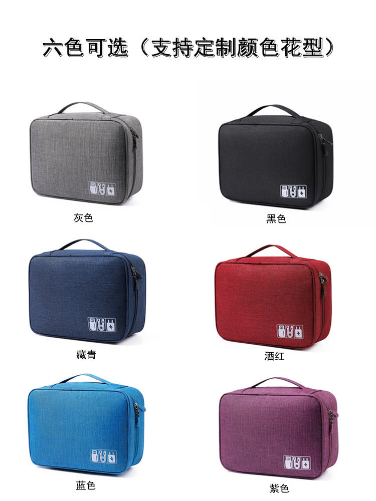 Large Capacity Storage Bag / Cable Organizer and Electronics Organizer