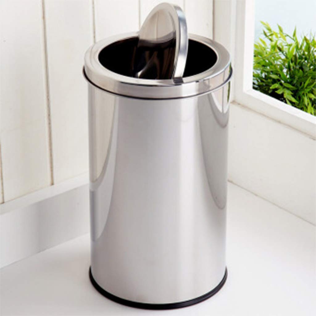 Stainless Steel Swing / Swivel Dustbin