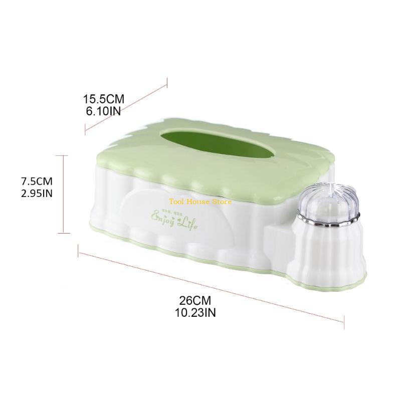 Serviette holder with toothpick dispenser