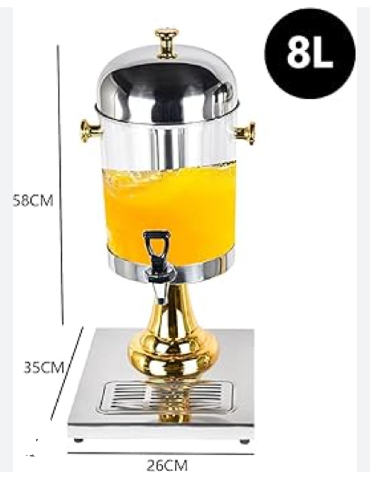 8Ltrs beverage dispenser