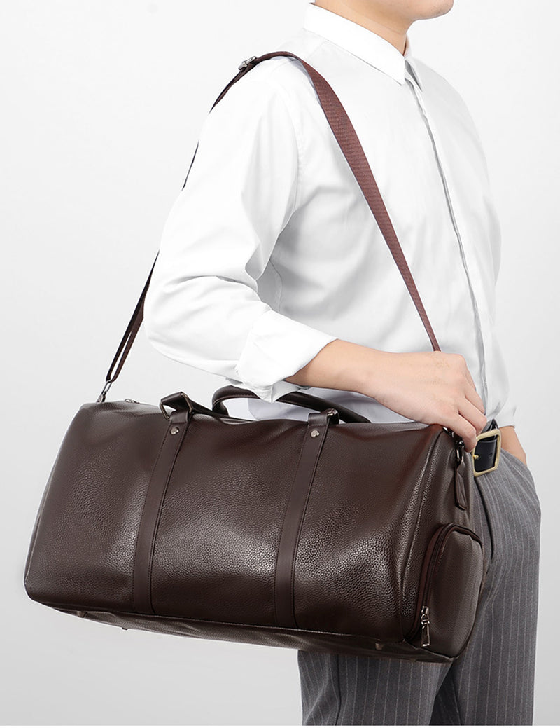 Retro new fashion short trip travel bag