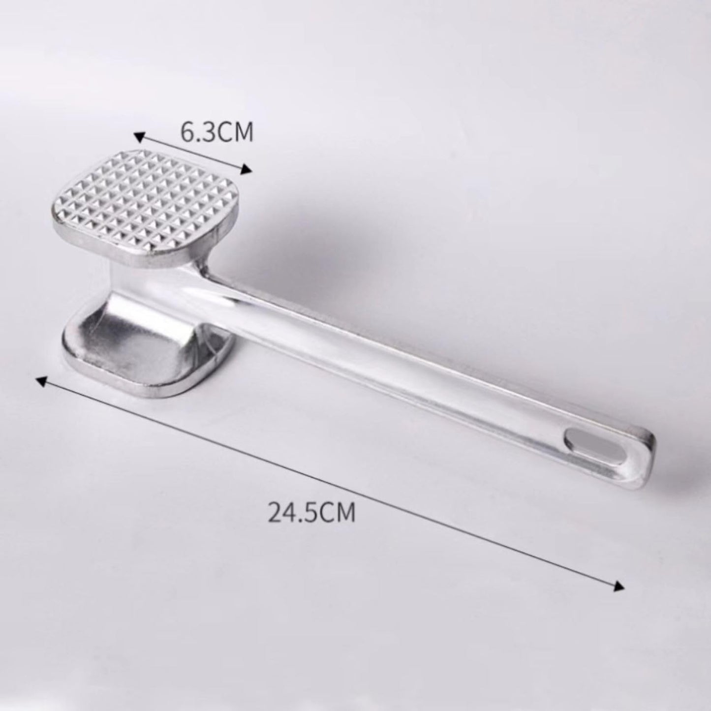 Kitchen Meat Tenderizer Steak Mallet Hammer Aluminum for Picnic BBQ Cooking