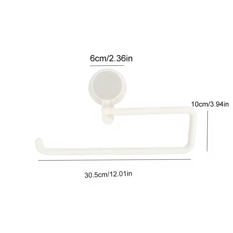 Traceless bathroom wall mounted paper holder/ towel rack