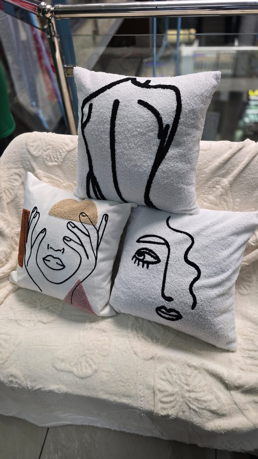 Abstract Cushion / Throw Pillow Covers