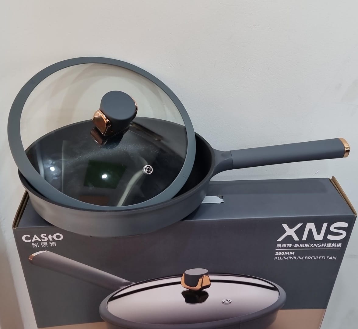 280mm 4litre nonstick aluminium broiled pan