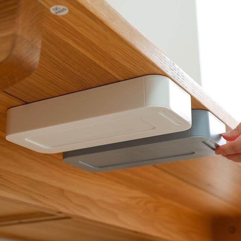 Hidden drawer storage box