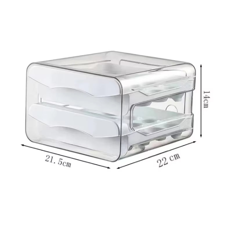 2 layered Egg storage box