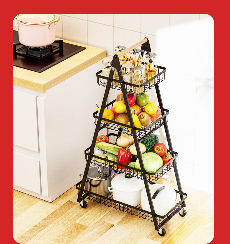 4 layers Multifunctional rack
