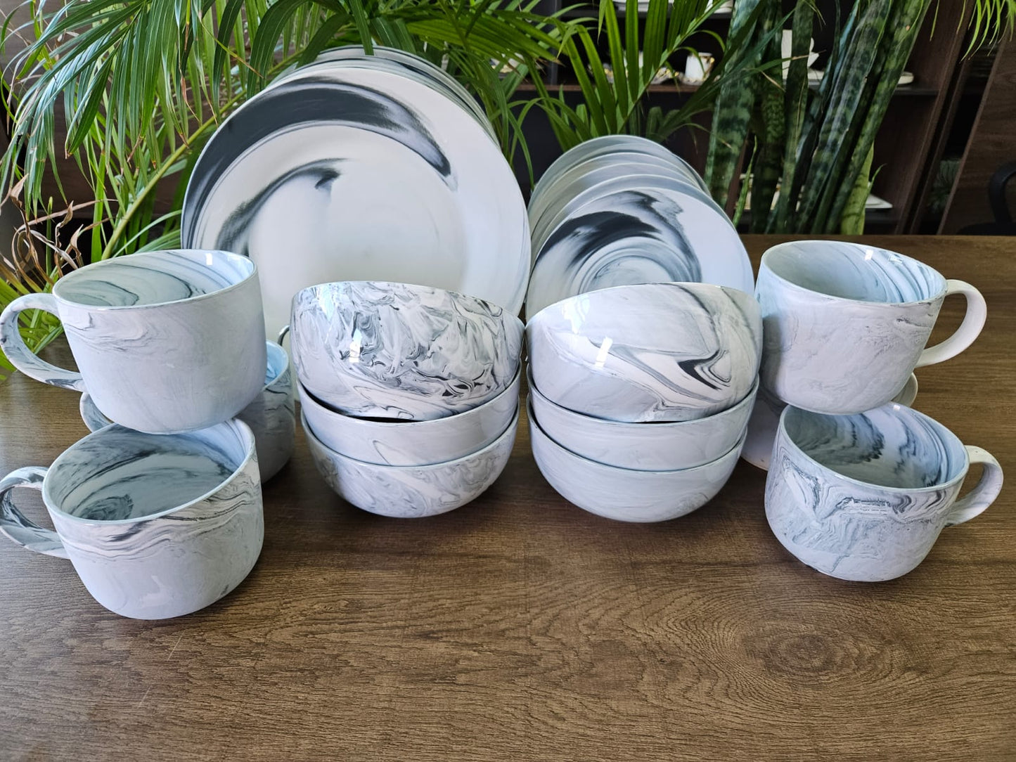 New Style Marble Dinner Set