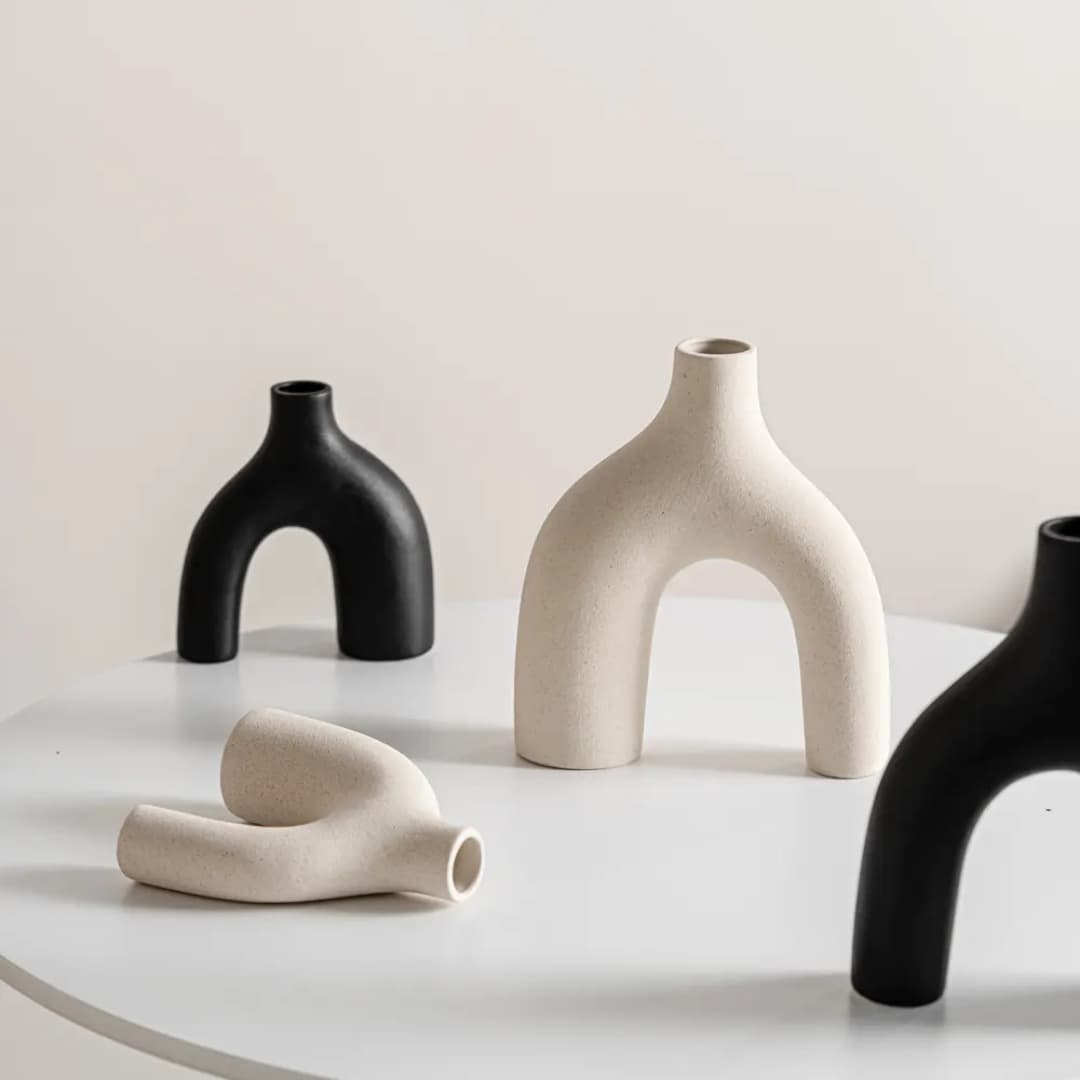 2 In 1 Ceramic Decorative Ceramic Vases