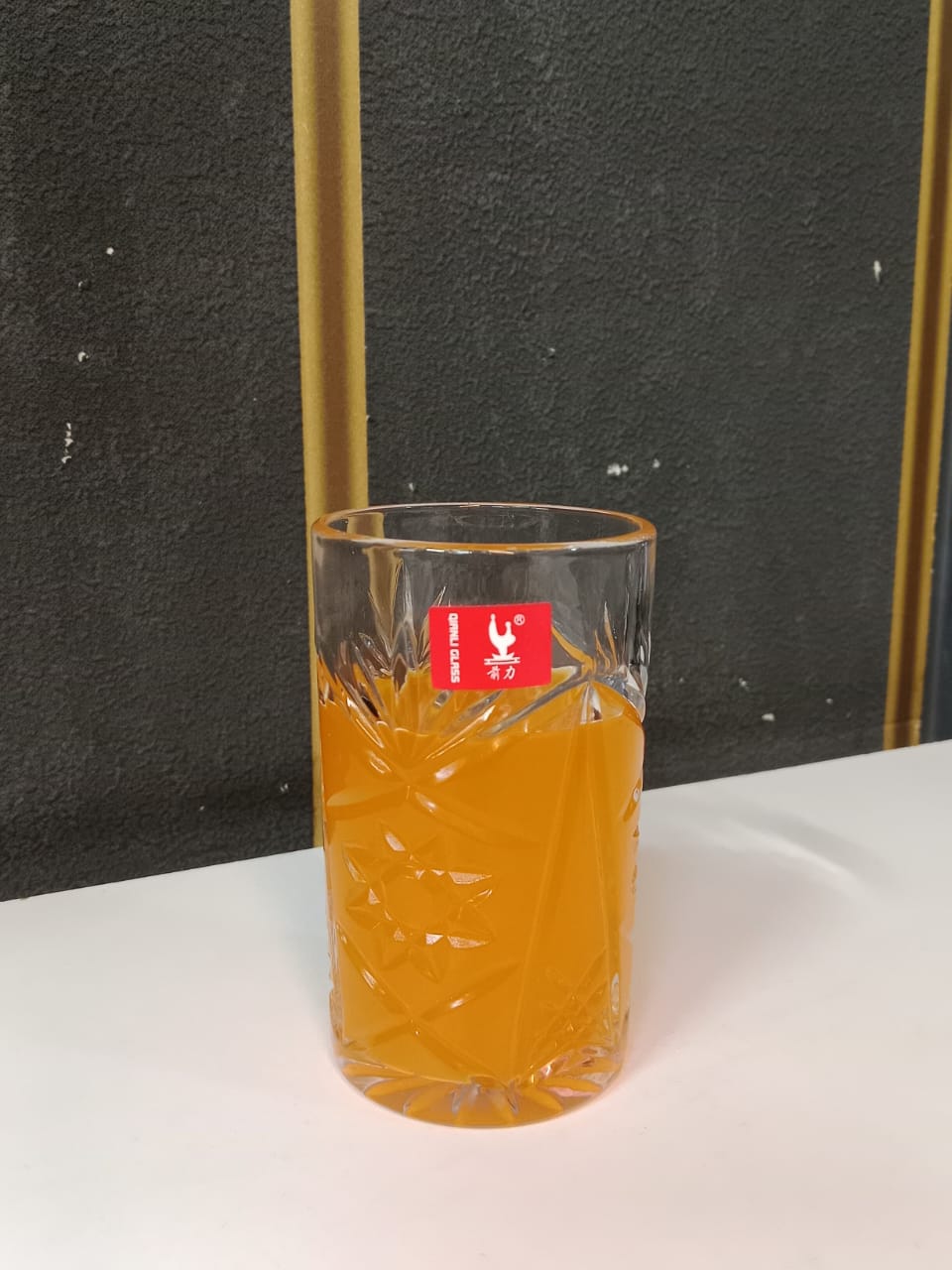 Crystal Highball Drinking Glass.