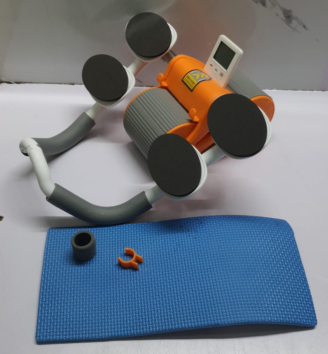 4 elbow pad automatic rebound healthy abdominal wheel