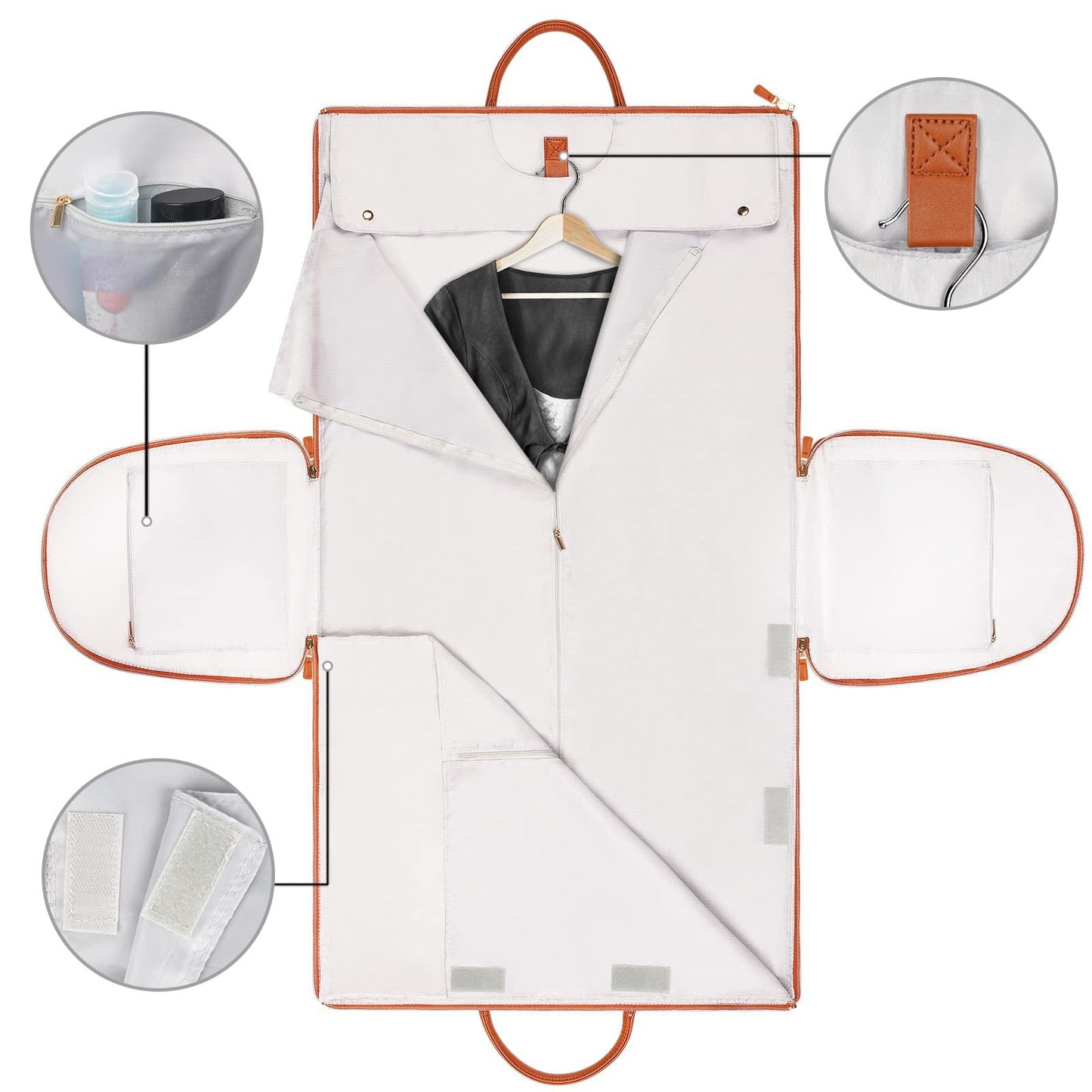 Large Capacity Carry On Garment Bag