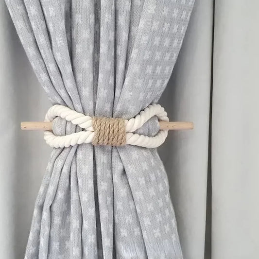 Curtain Tiebacks Rustic Holdbacks for Drapes