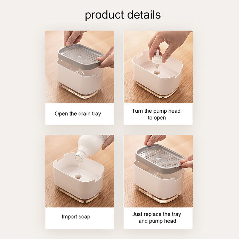 Classy Soap holder and dispenser