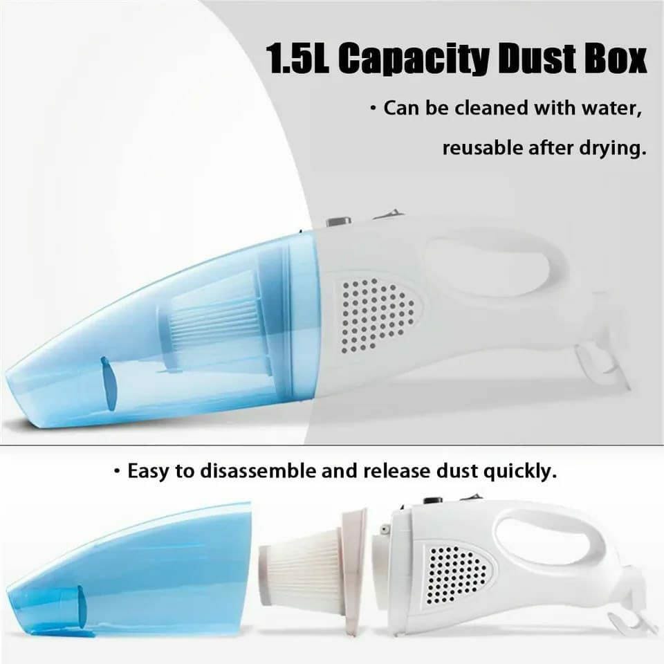 Handheld dry wet vacuum cleaner
