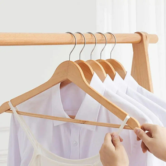 Wooden hangers 
Set of 2pcs