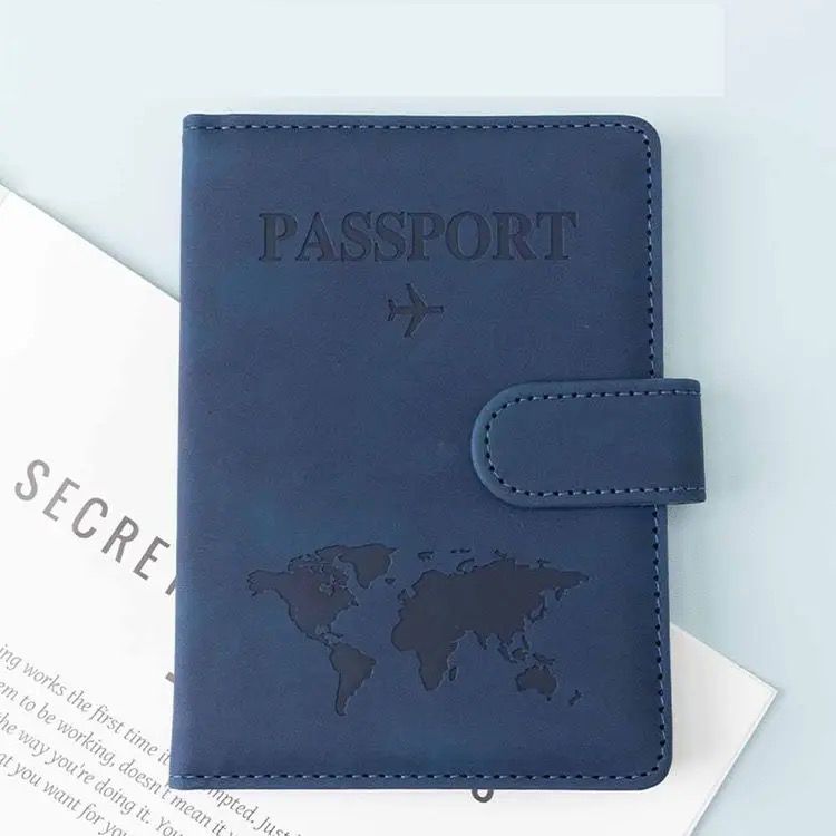 Travel Passport Holder with RFID Protection