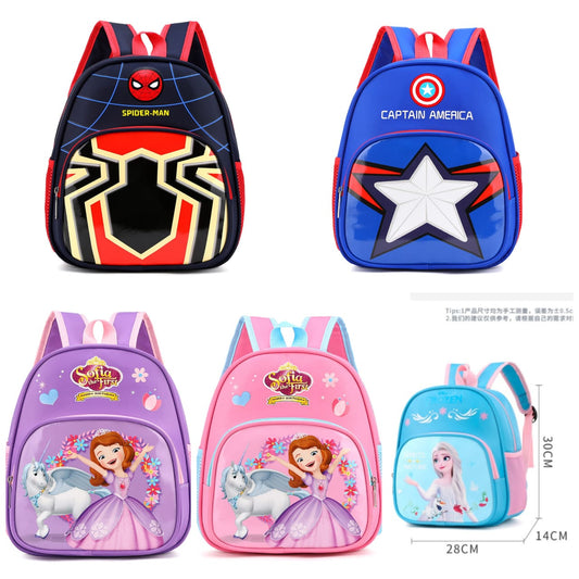 CARTOON THEMED KINDERGARTEN SCHOOL BAGS/BACKPACKS