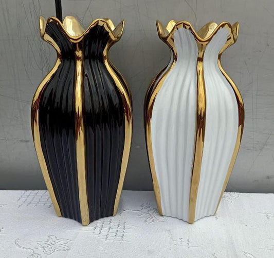 Unique ceramic flower vase