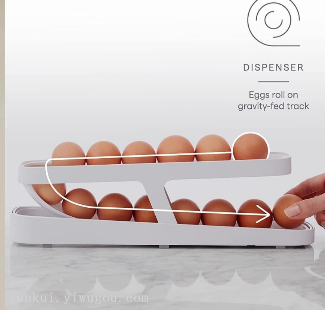 Egg rolling dispenser