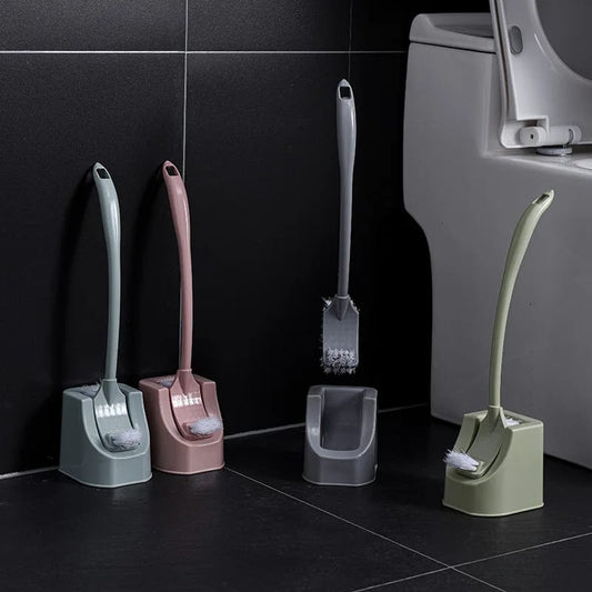 Toilet No Dead Corner Toilet Brush Set