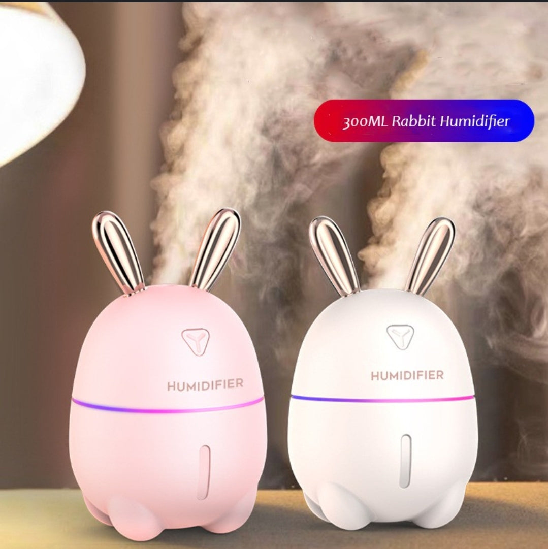 Cute Rabbit 300ml Mini Air Humidifier