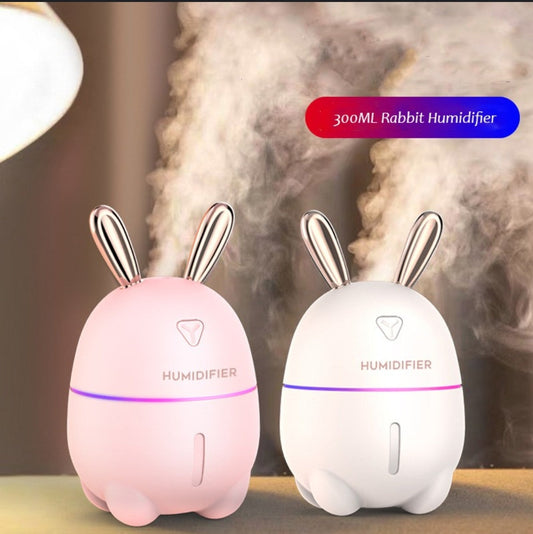 Cute Rabbit 300ml Mini Air Humidifier