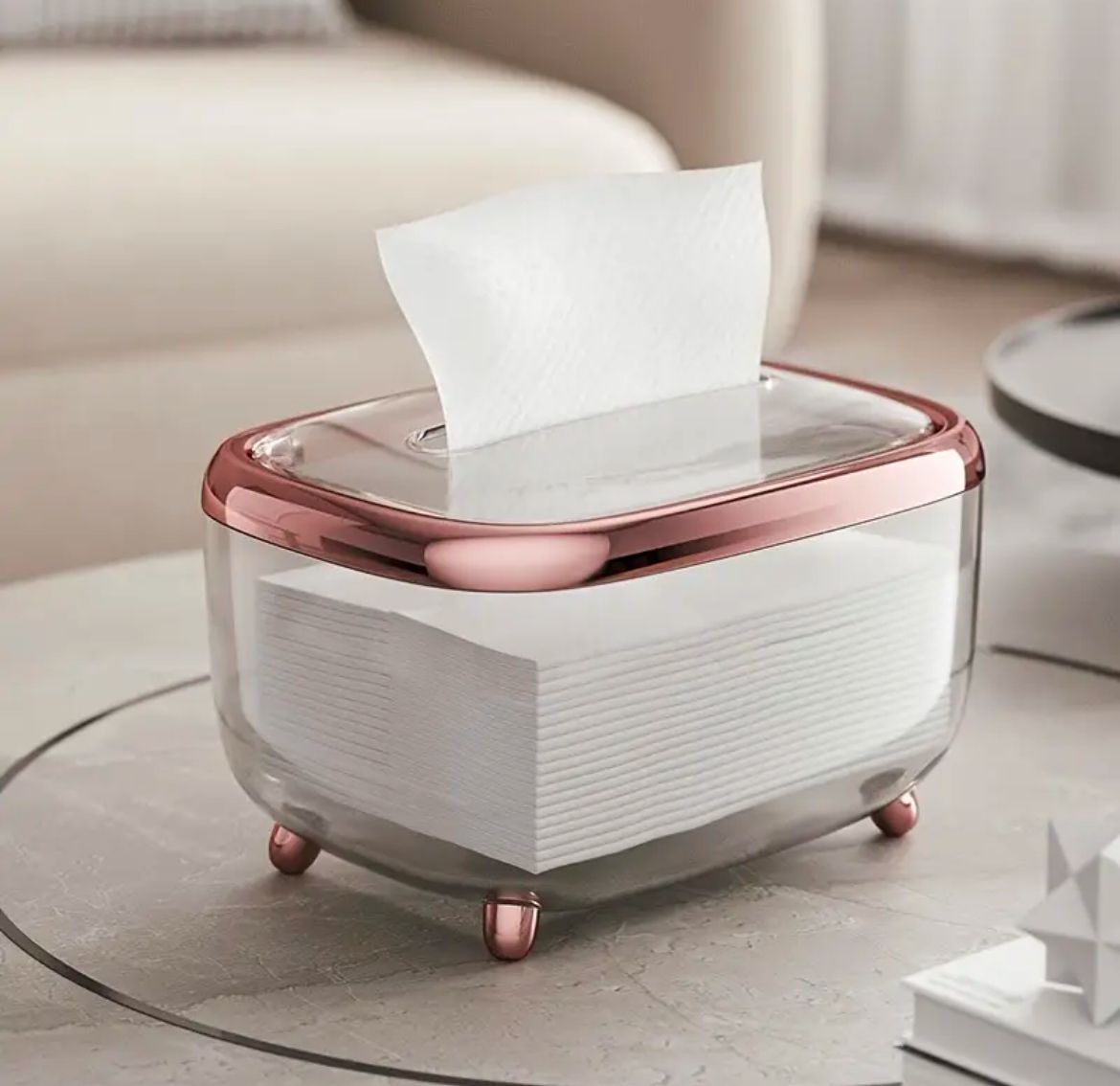 Luxury tissue/serviette holder