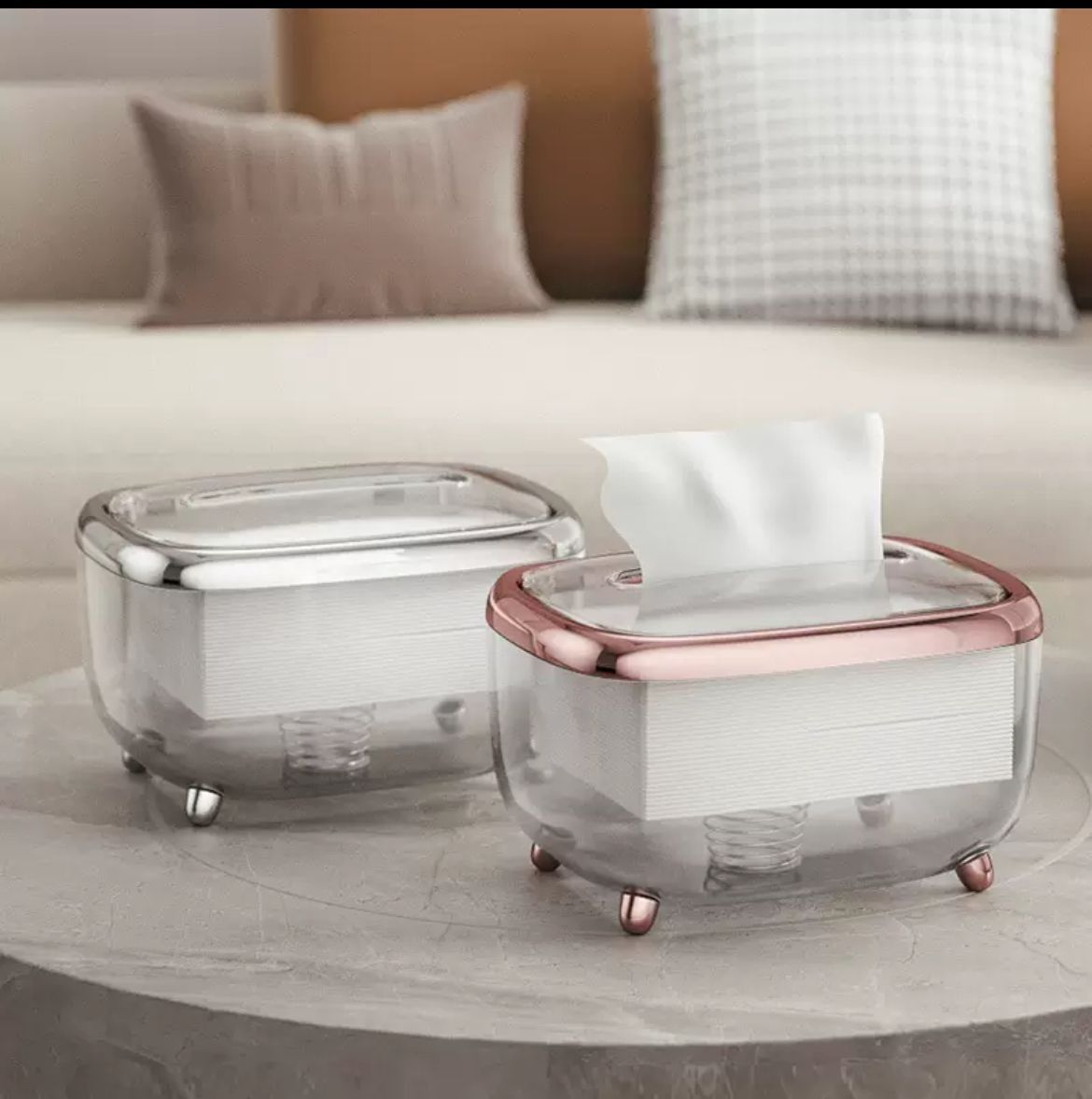 Luxury tissue/serviette holder