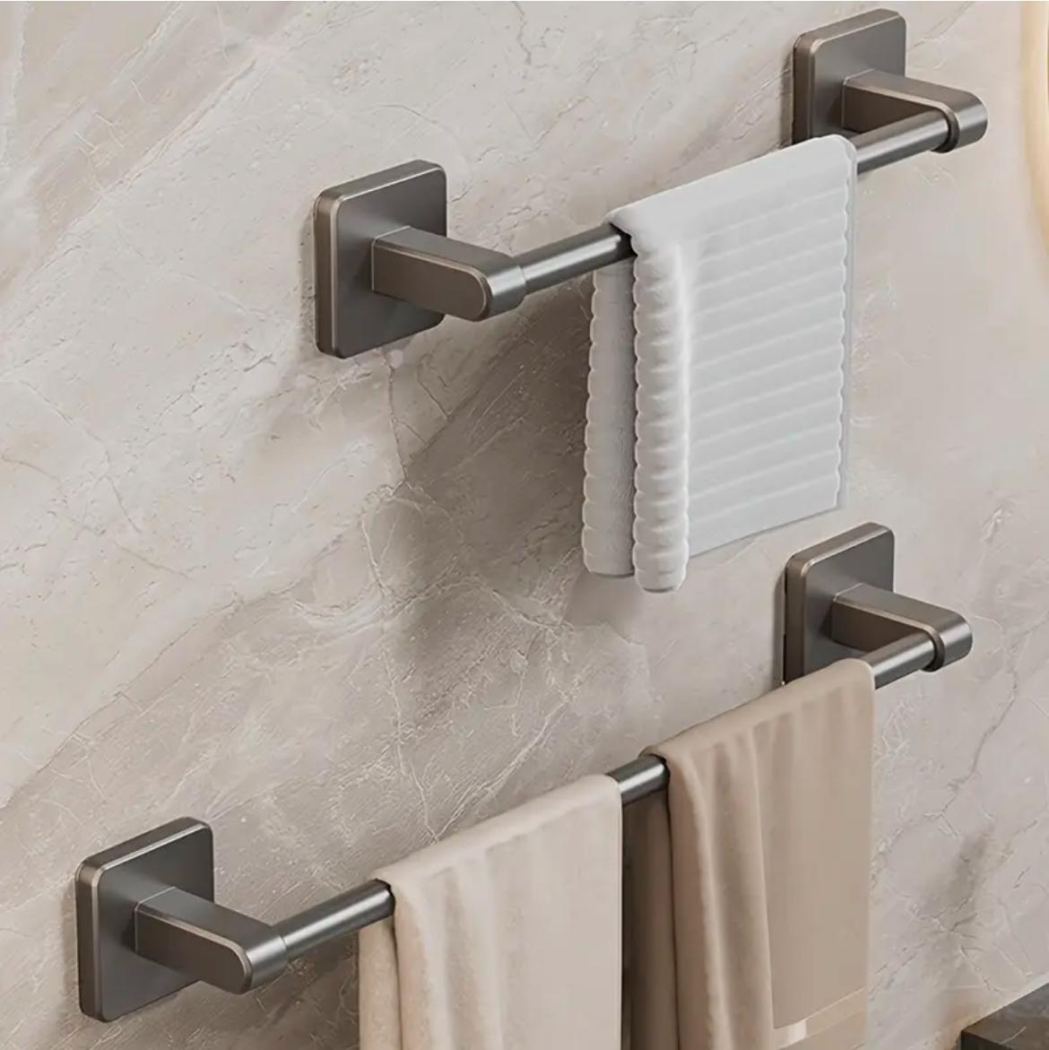 Install Wall-Mounted Towel Rack