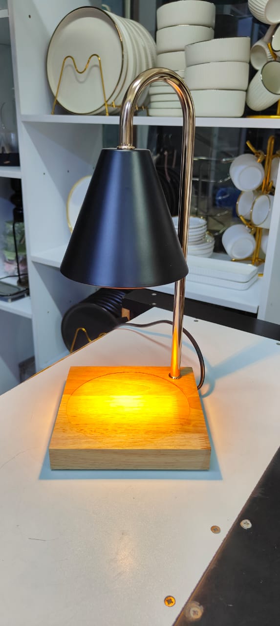 Electric Candle Wamers with wooden base