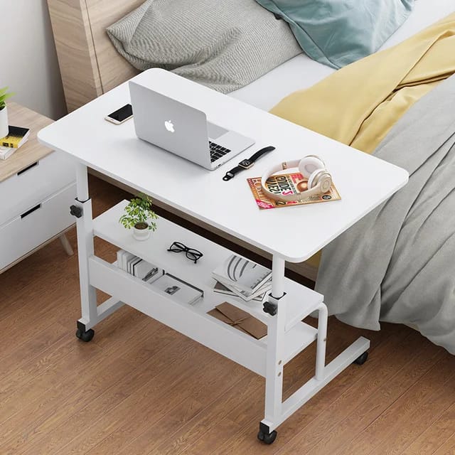 Adjustable laptop desk