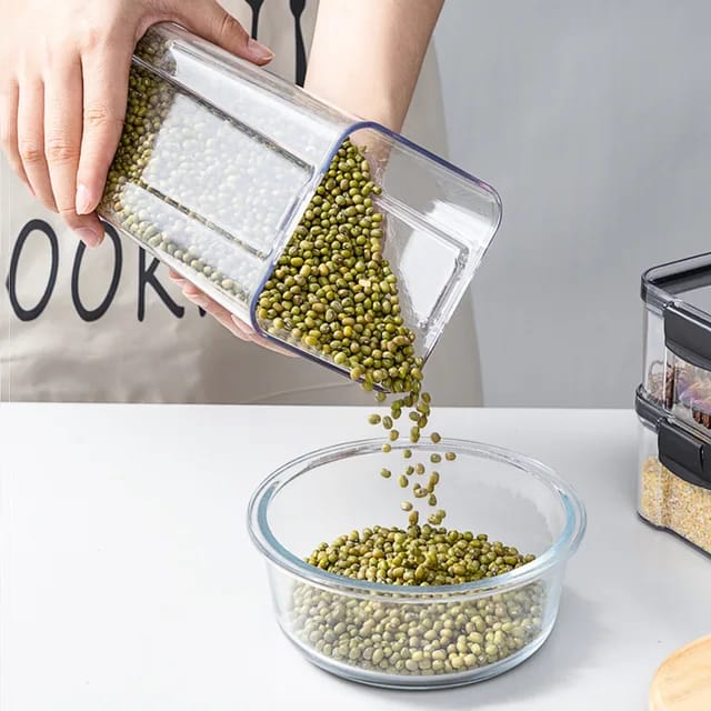 Airtight Kitchen Food Storage Container,Cereal Canister for kitchen Pantry