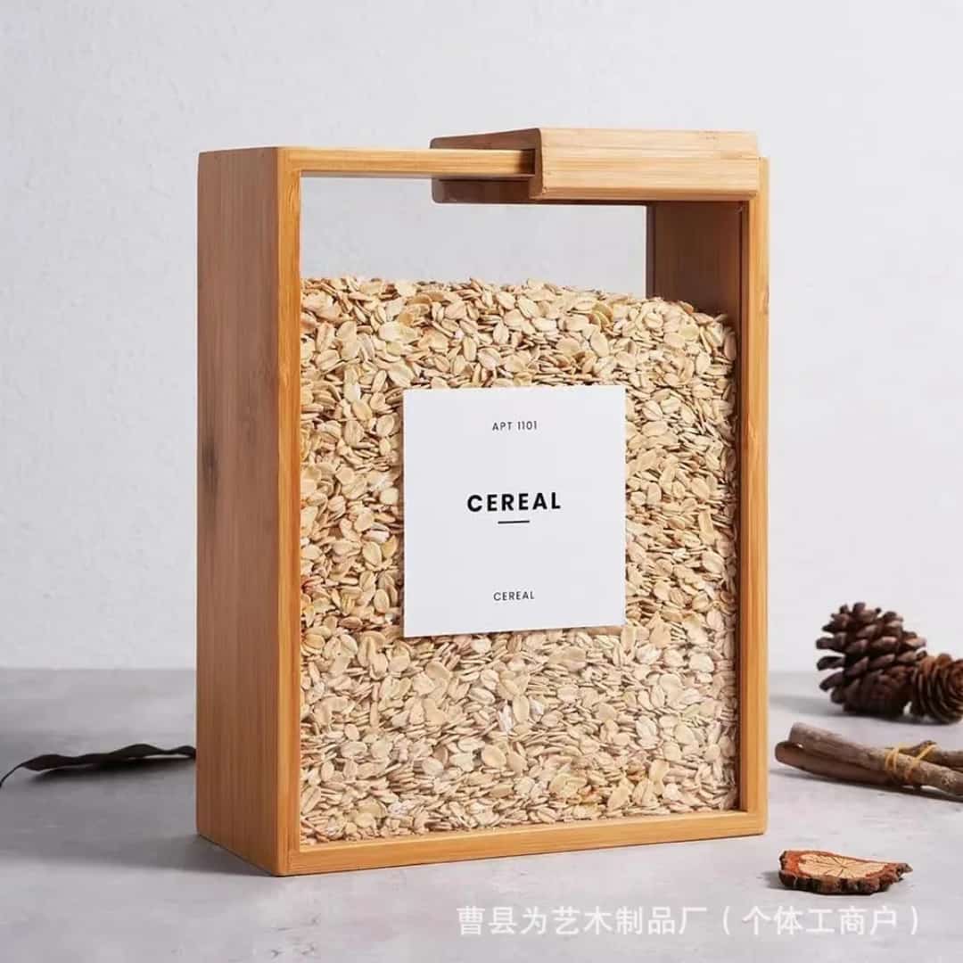 3L Transparent Dry Food/Cereals Storage Container.