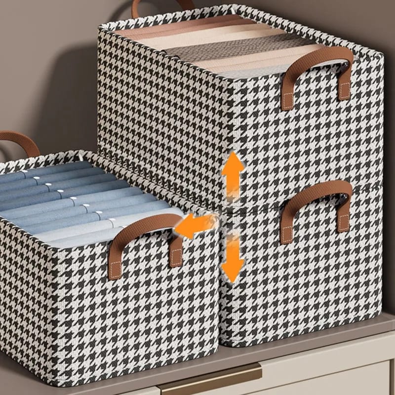 Foldable OXford Fabric closet storage box