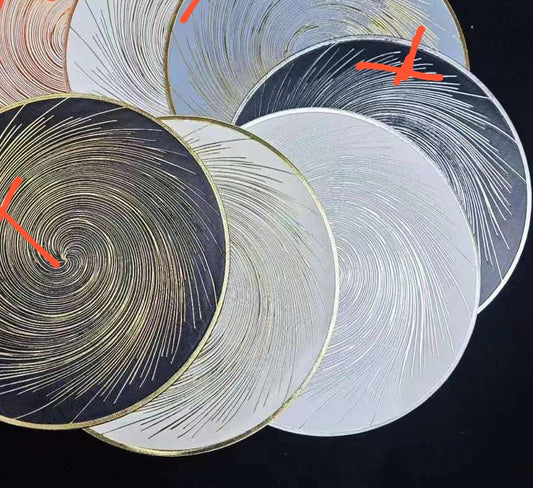 6pcs pvc non-woven