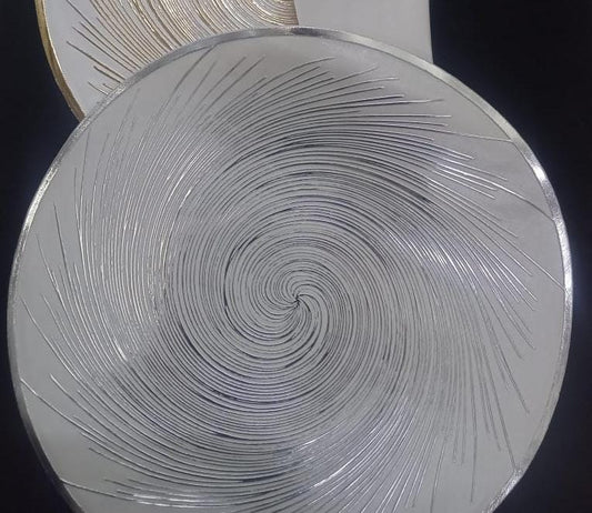6pcs pvc non-woven table mats