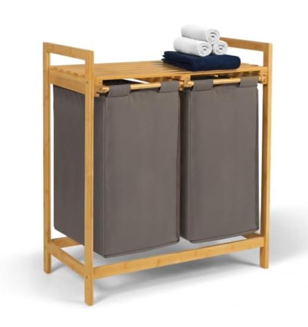 in 1 Bamboo laundry garment sorting/Storage