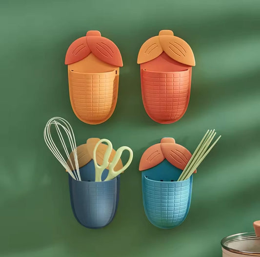Corn shaped wall mounted multipurpose holder