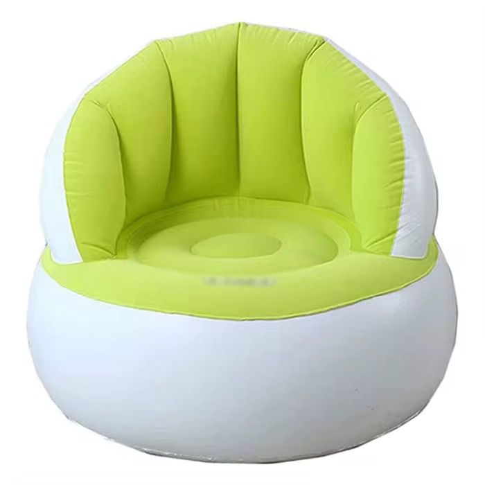 Comfortable Chair Pouf with Backrest Kids inflatable chair